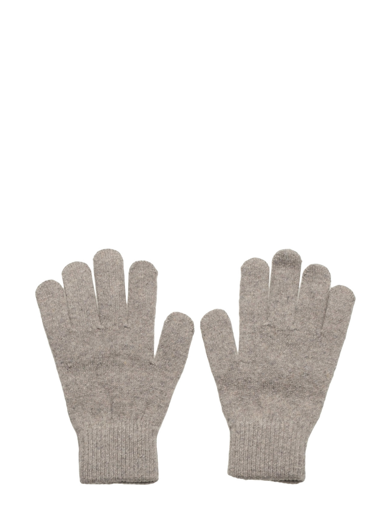 Magic Gloves - Knit Handsker Grå Mikk-Line