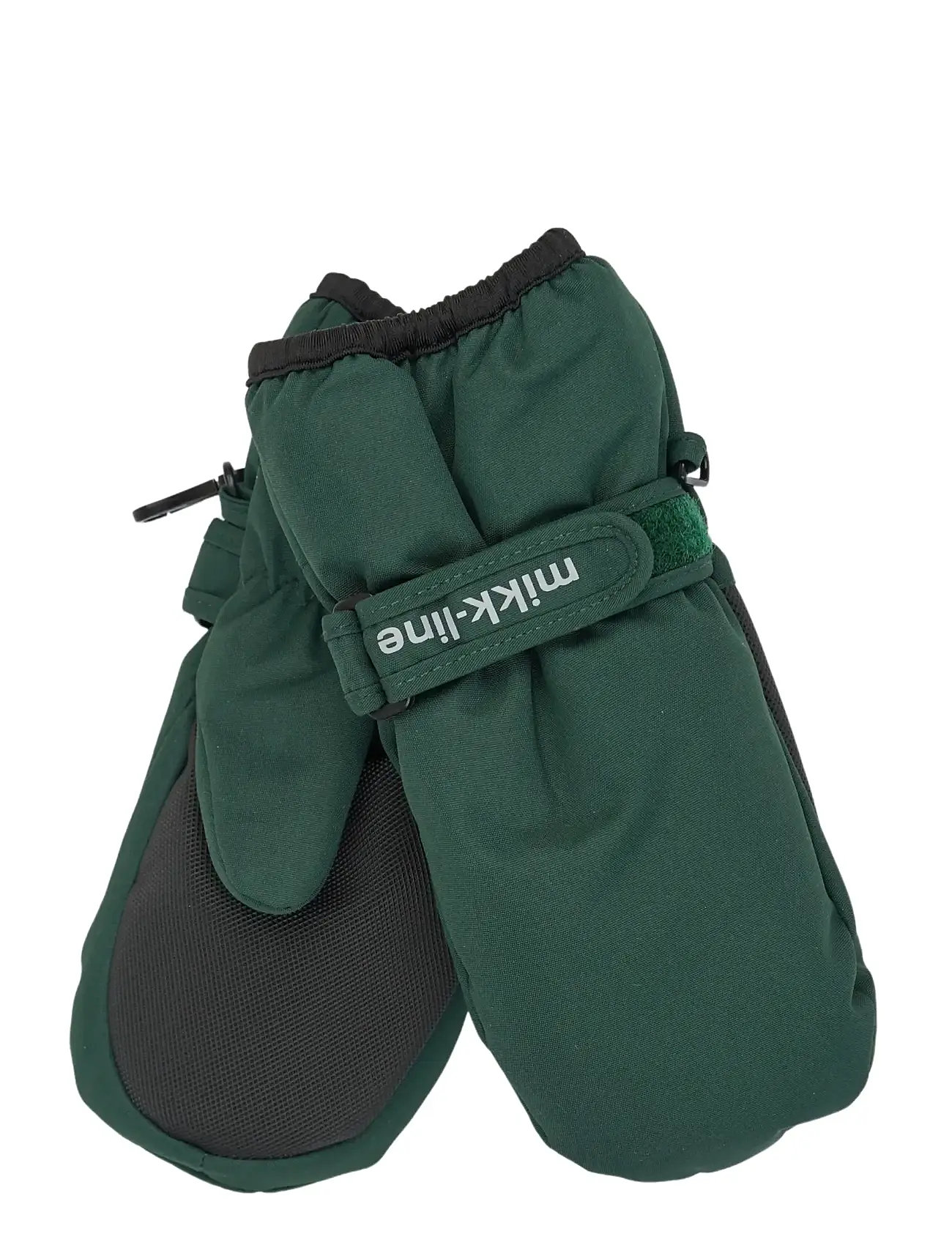 MIKK-LINE Polyester Handschuhe Grün - 110/116 - Kinder