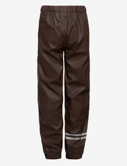 Mikk-Line - PU Rain Set w. Susp/110 - vêtements de pluie doublés - chocolate brown - 3