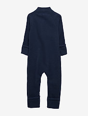 Mikk-Line - Wool Baby Suit - fleece sets - blue nights - 1