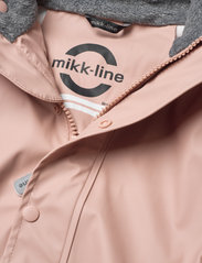 Mikk-Line - PU Rain Set w. Susp/110 - vêtements de pluie doublés - adobe rose - 8