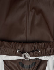 Mikk-Line - PU Rain Set w. Susp/110 - vêtements de pluie doublés - chocolate brown - 11