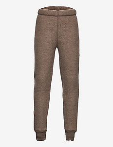 WOOL Pants - fleece trousers - melange denver