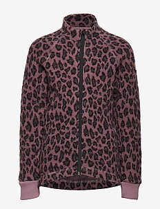 WOOL Jacquard Jacket - ROSE TAUPE