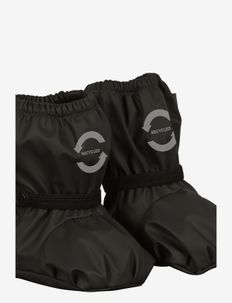 PU Rain Footies w. Fleece Recycled - les bottes non doublées en caoutchouc - black