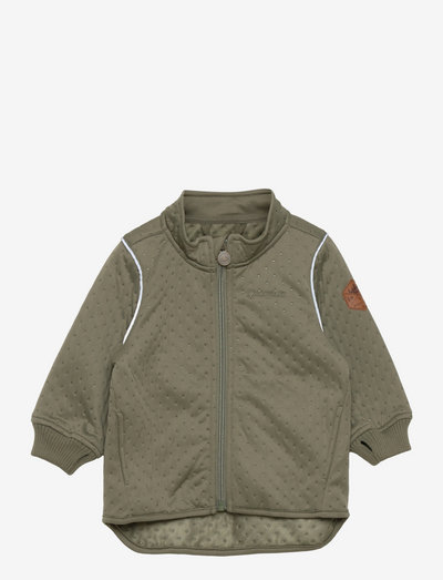 Soft Thermo Recycled Boy Jacket - kurtki termoizolacyjne - dusty olive