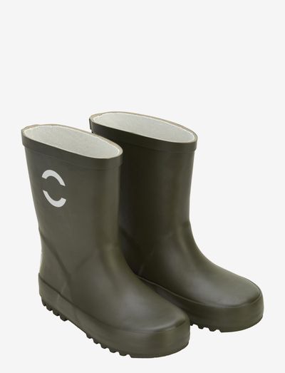 Wellies - Solid - unlined rubberboots - dusty olive