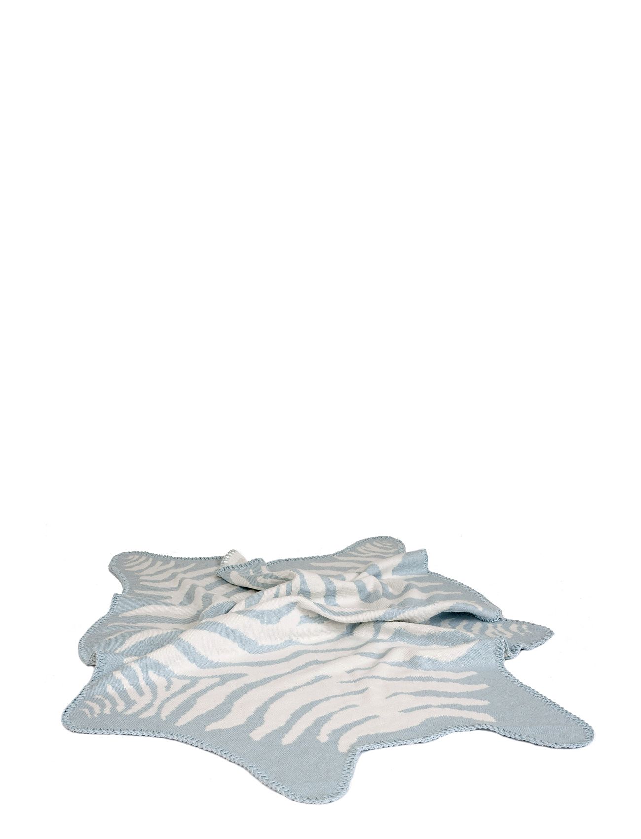 Zebra Baby Plaid Blue Mille Notti