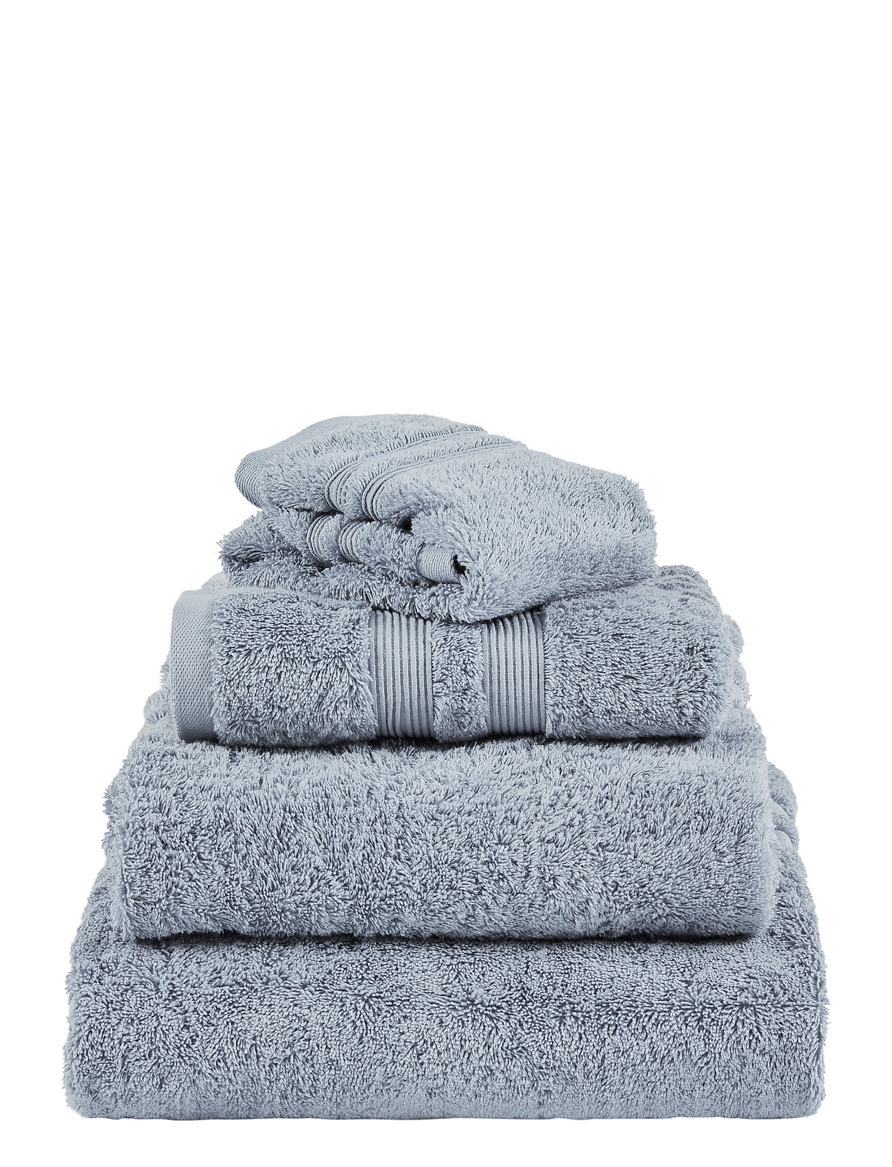 Fontana Towel Organic Home Textiles Bathroom Textiles Towels Blue Mille Notti