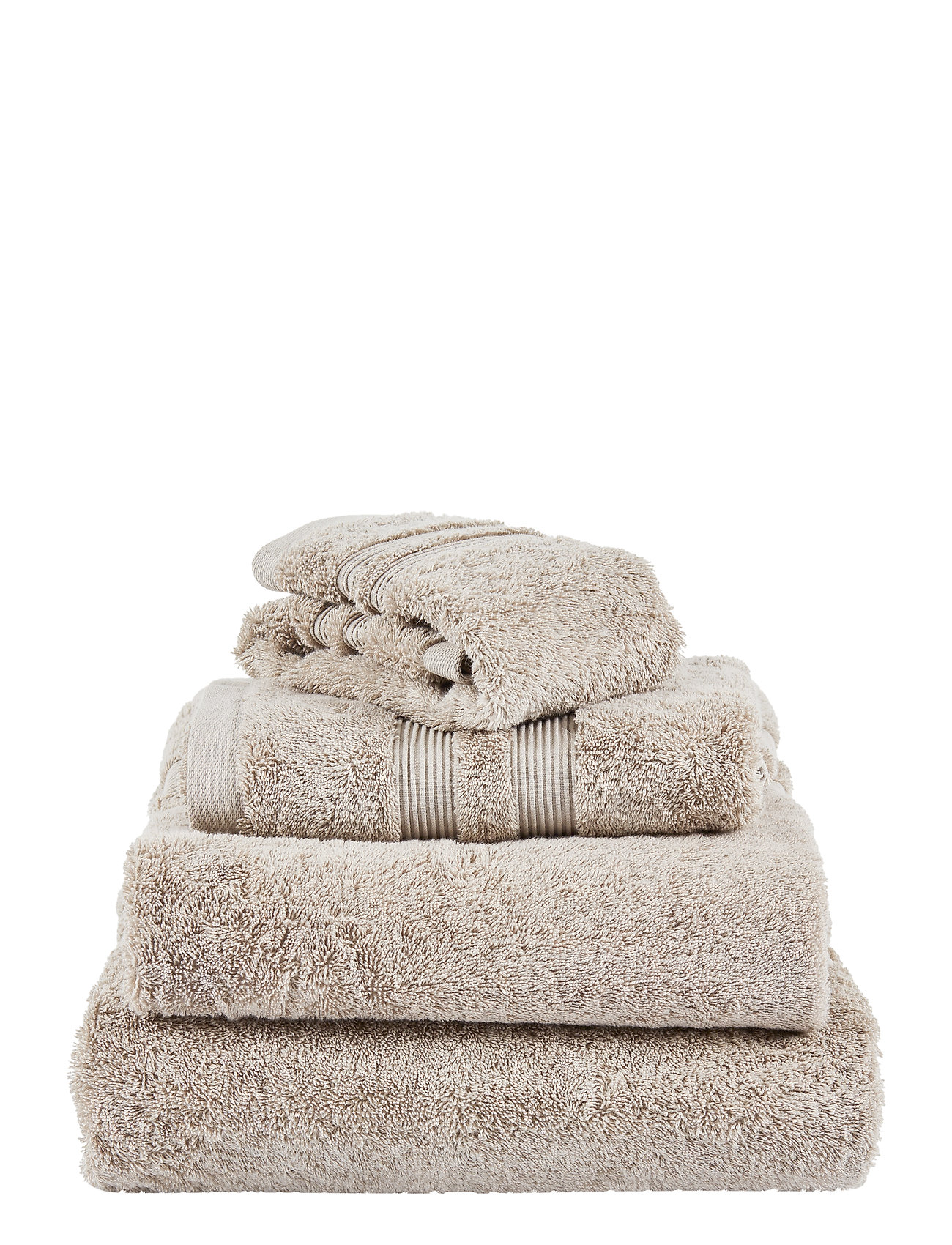 Fontana Towel Organic Home Textiles Bathroom Textiles Towels Beige Mille Notti