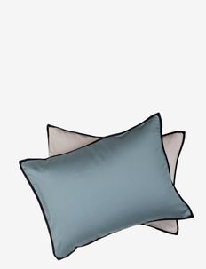 Duetto Pillowcase - kopfkissenbezüge - aqua/light grey