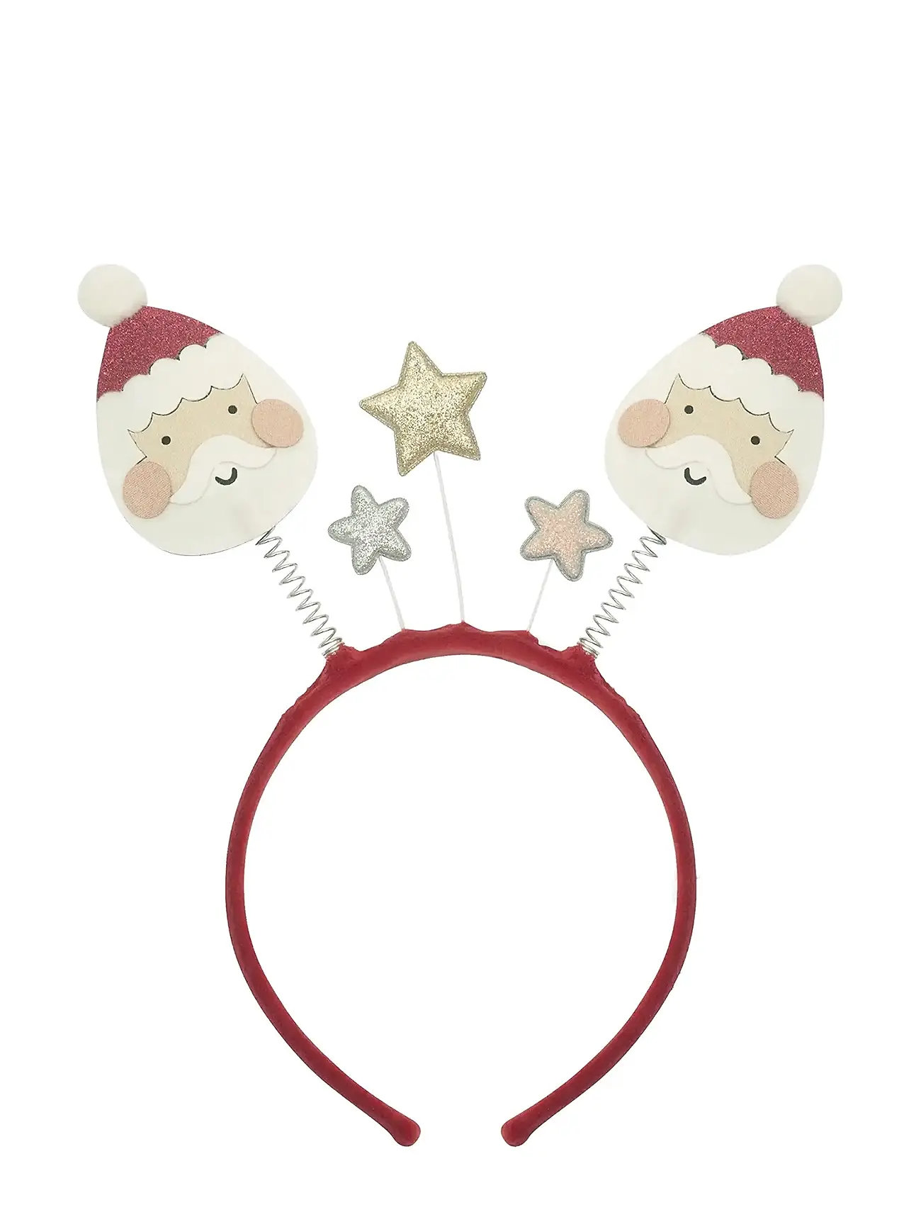 MIMI & LULA Alice Band - Santa Boppers Christmas Rot - One Size - Kinder