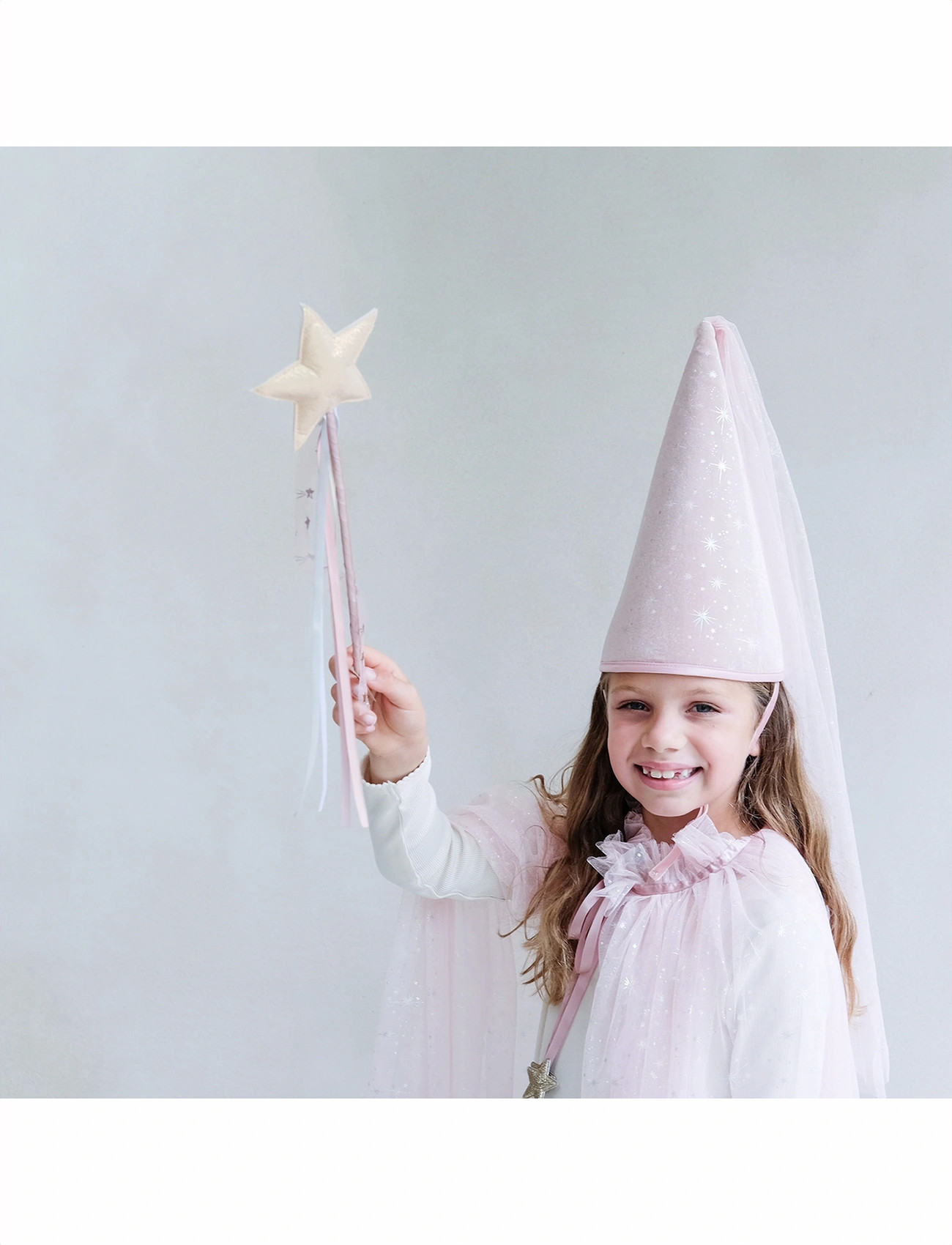Mimi & Lula Magic Wand - Sparkly Shimmer, One Size, Gold, Kostumer & Tilbehør > Tilbehør Til Kostumer, Børn