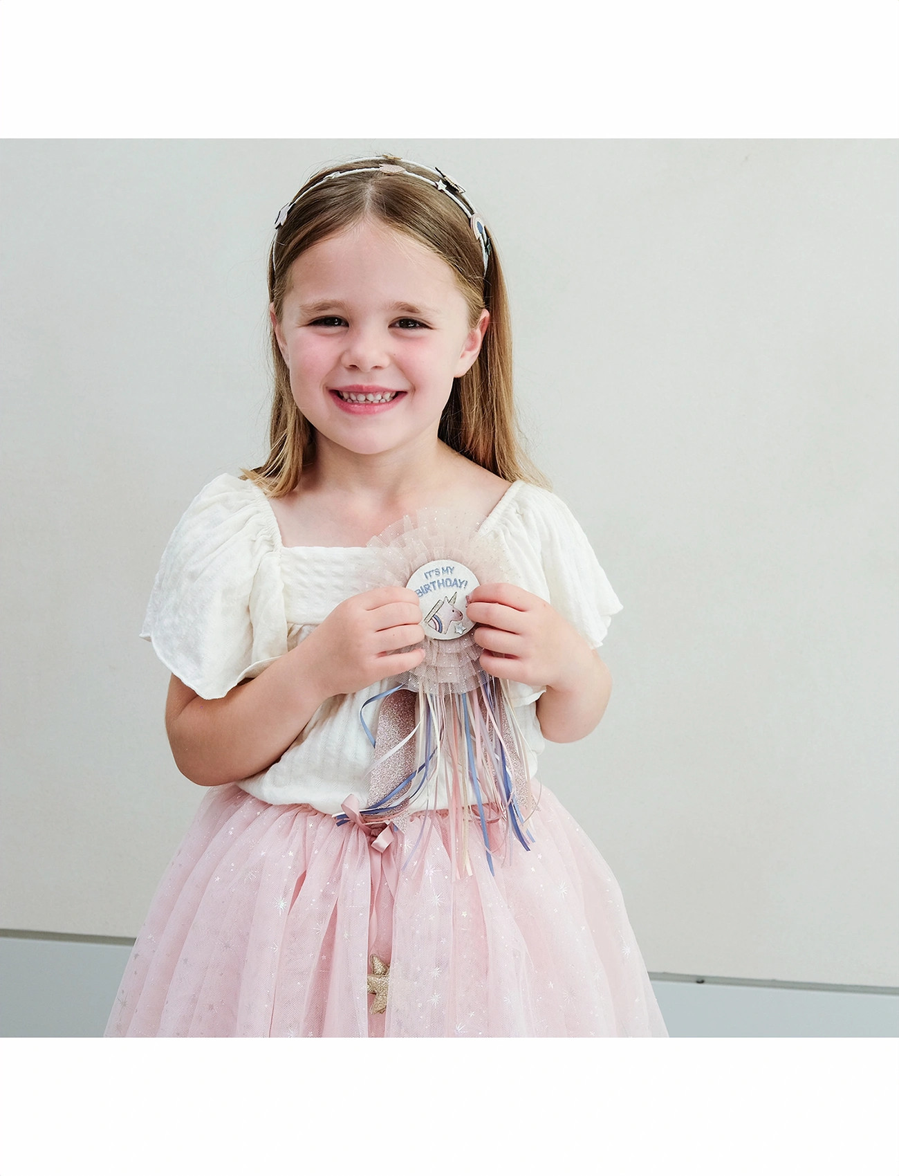 Mimi & Lula Tutu - Pink Shimmer Princess, One Size, Pink, Nederdele > Tylskørter, Børn