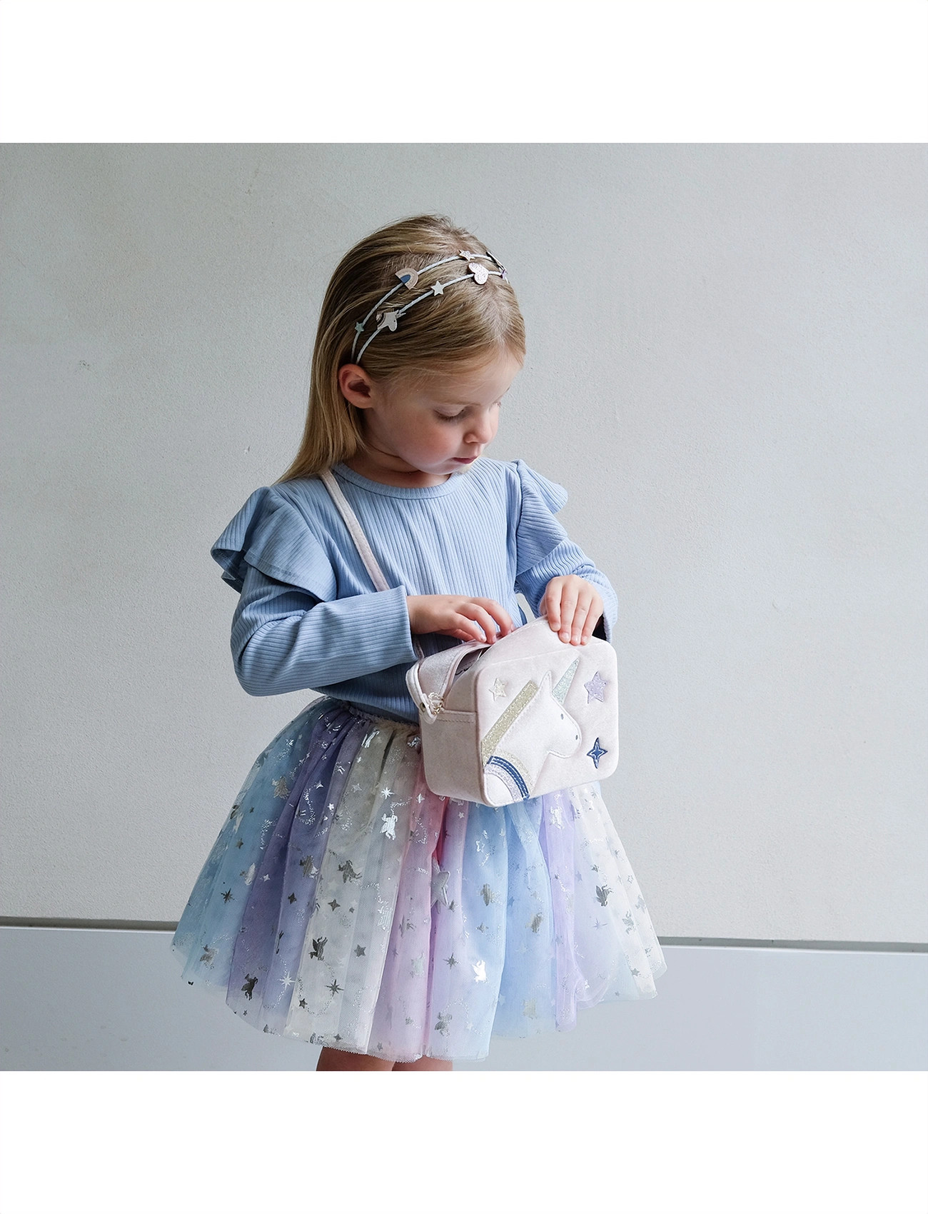 Mimi & Lula Tutu - Ombre Unicorn, One Size, Multi/patterned, Kostumer Og Tilbehør > Karakterkostumer, Børn