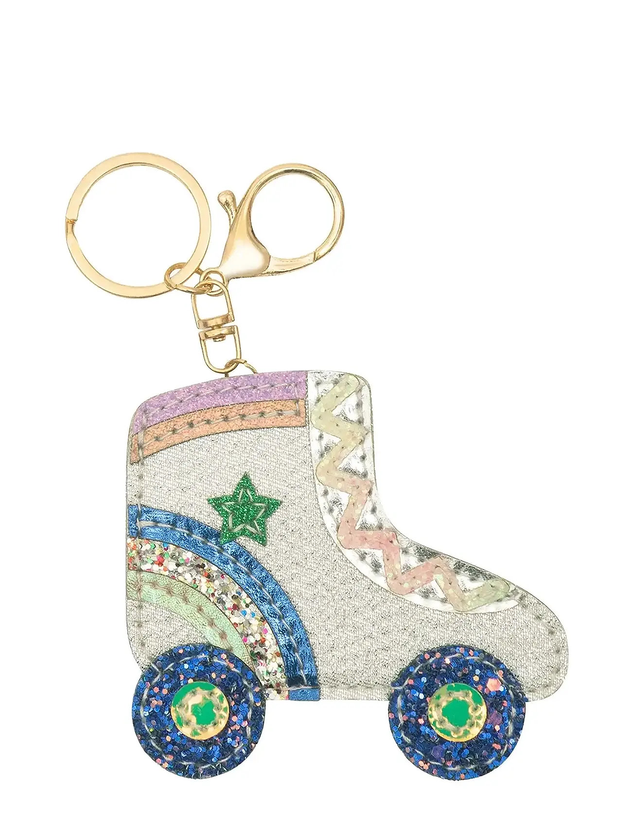 Mimi & Lula Keyring - Rollerskate, One Size, Multi/patterned, Tilbehør > Nøgleringe, Børn