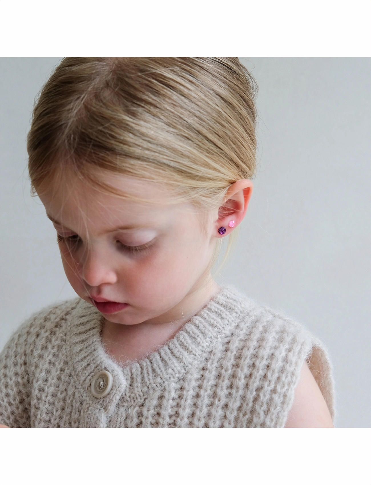 Mimi & Lula Stick-On Earrings 30 Pairs - Colour Gem Earrings, One Size, Multi/patterned, Kids Smykker > Øreringe, Børn