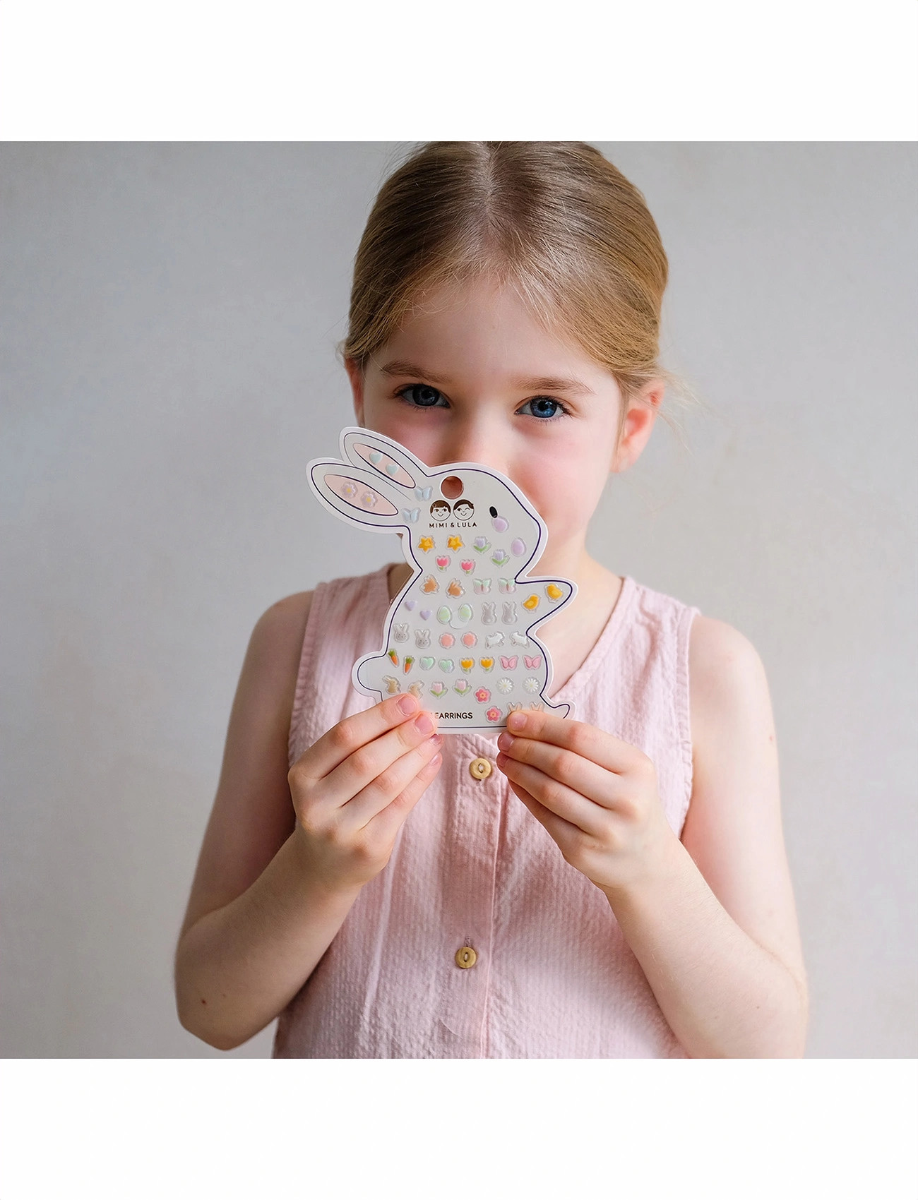 Mimi & Lula Stick-On Earrings 25 Pairs - Easter, One Size, Multi/patterned, Kostumer & Tilbehør > Tilbehør Til Kostumer, Børn