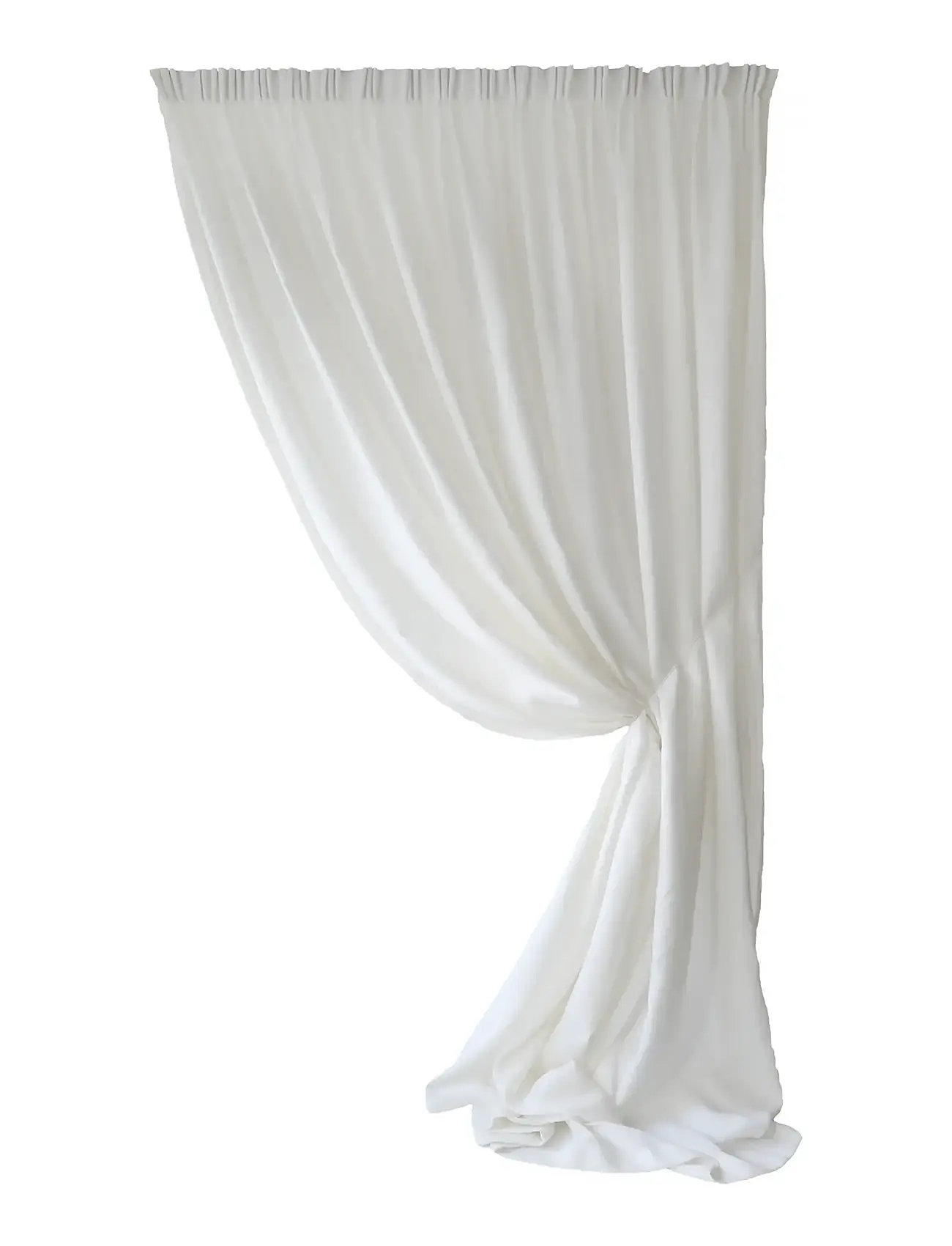 Mimou Curtain Ellie Double Width, 290X250, White, Gardiner > Lange Gardiner, Unisex