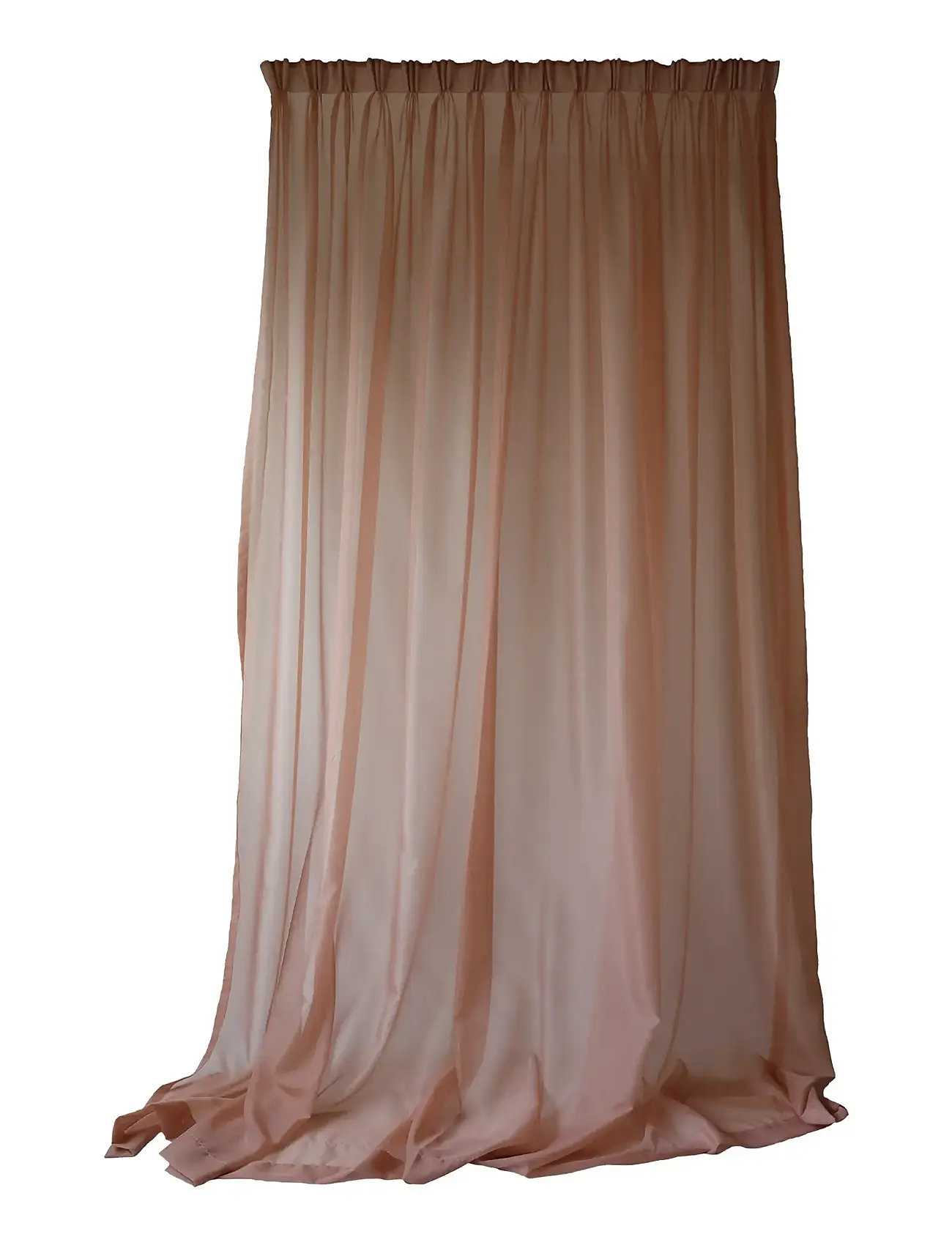 Mimou Sheer Hotel Curtain Double Width, 290X250, Brown, Gardiner > Lange Gardiner, Unisex