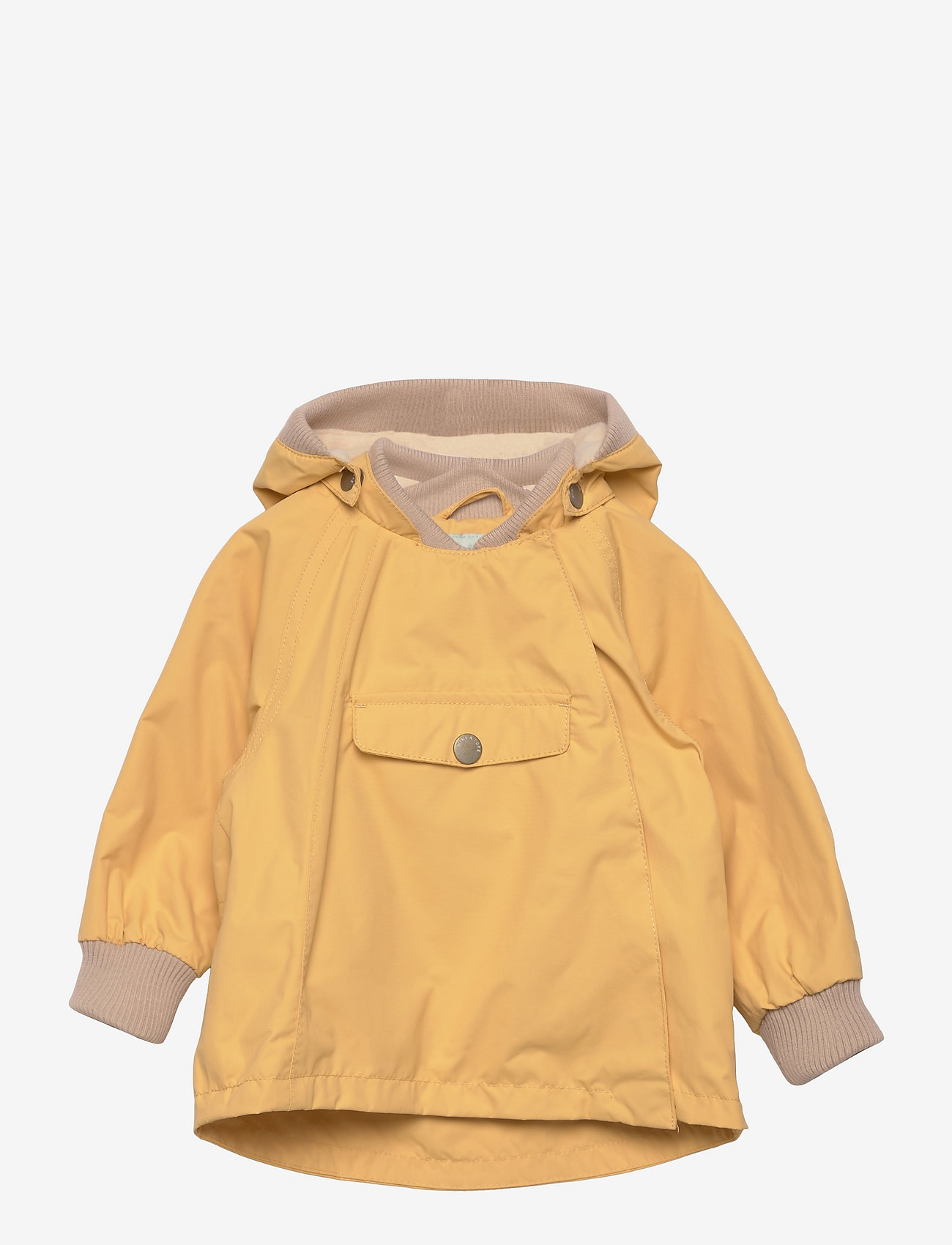 Mini A Ture - Wai Jacket Fleece, M - lichte jassen - rattan yellow - 1