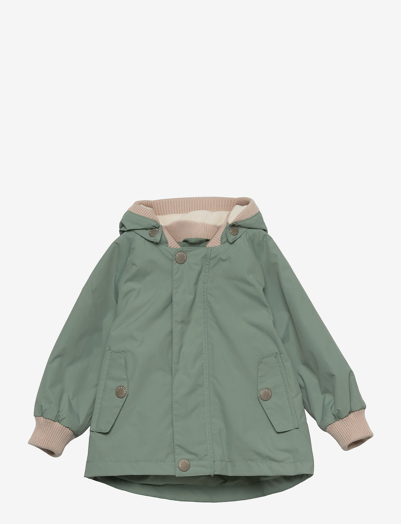 Mini A Ture - Wally Jacket Fleece, M - shell jassen - granite green - 0
