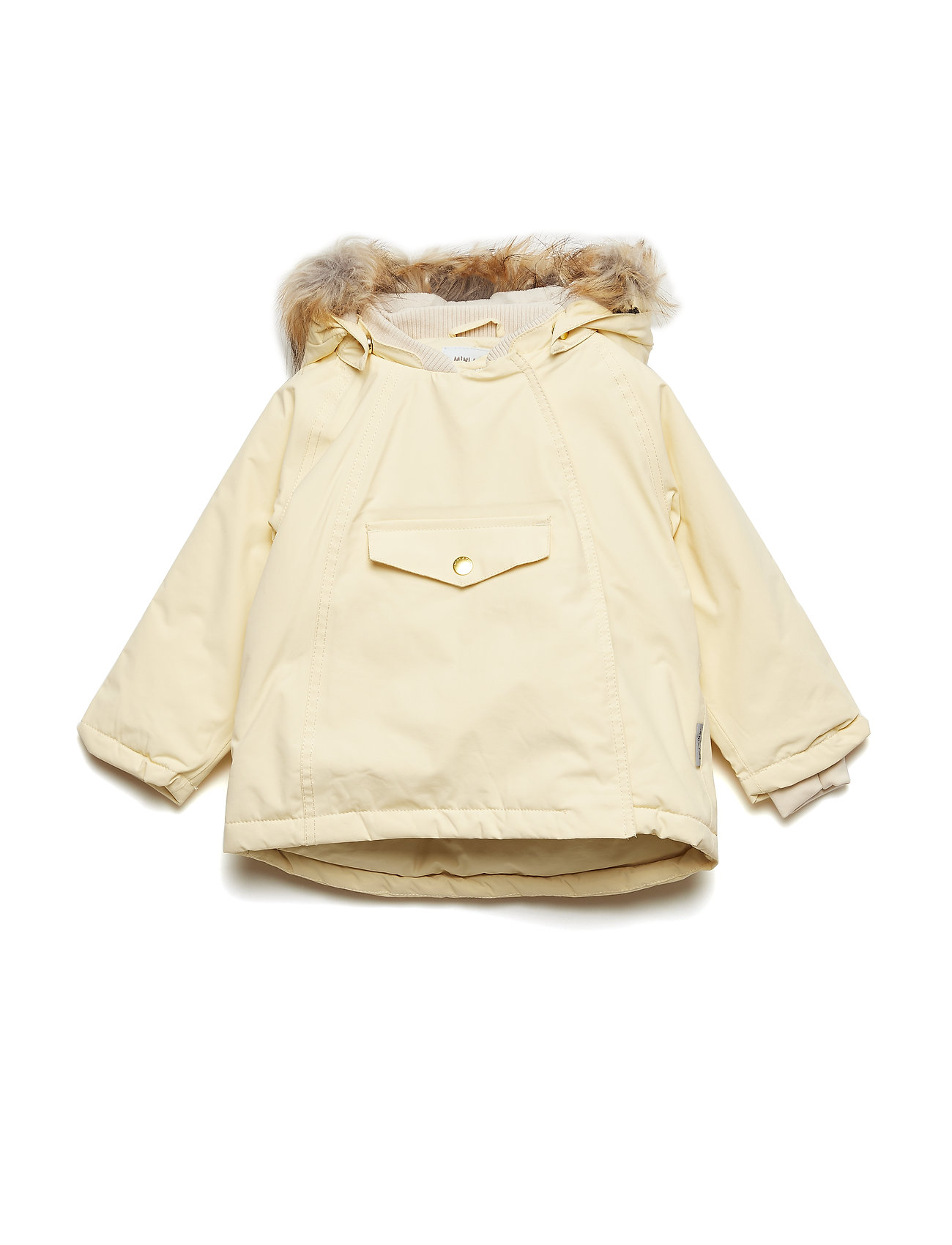Mini A Ture Wang Faux Fur Jacket M Apricot Gelato 103 95