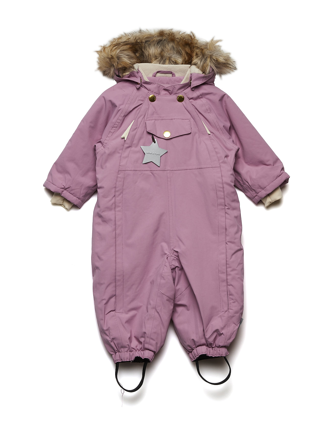 Wisti Faux Fur Snowsuit M Overall Voor Kinderen Paars Mini A Ture mini a ture kopen in de aanbieding Wisti Faux Fur Snowsuit M Overall Voor Kinderen Paars Mini A Ture mini a ture kopen in de aanbieding