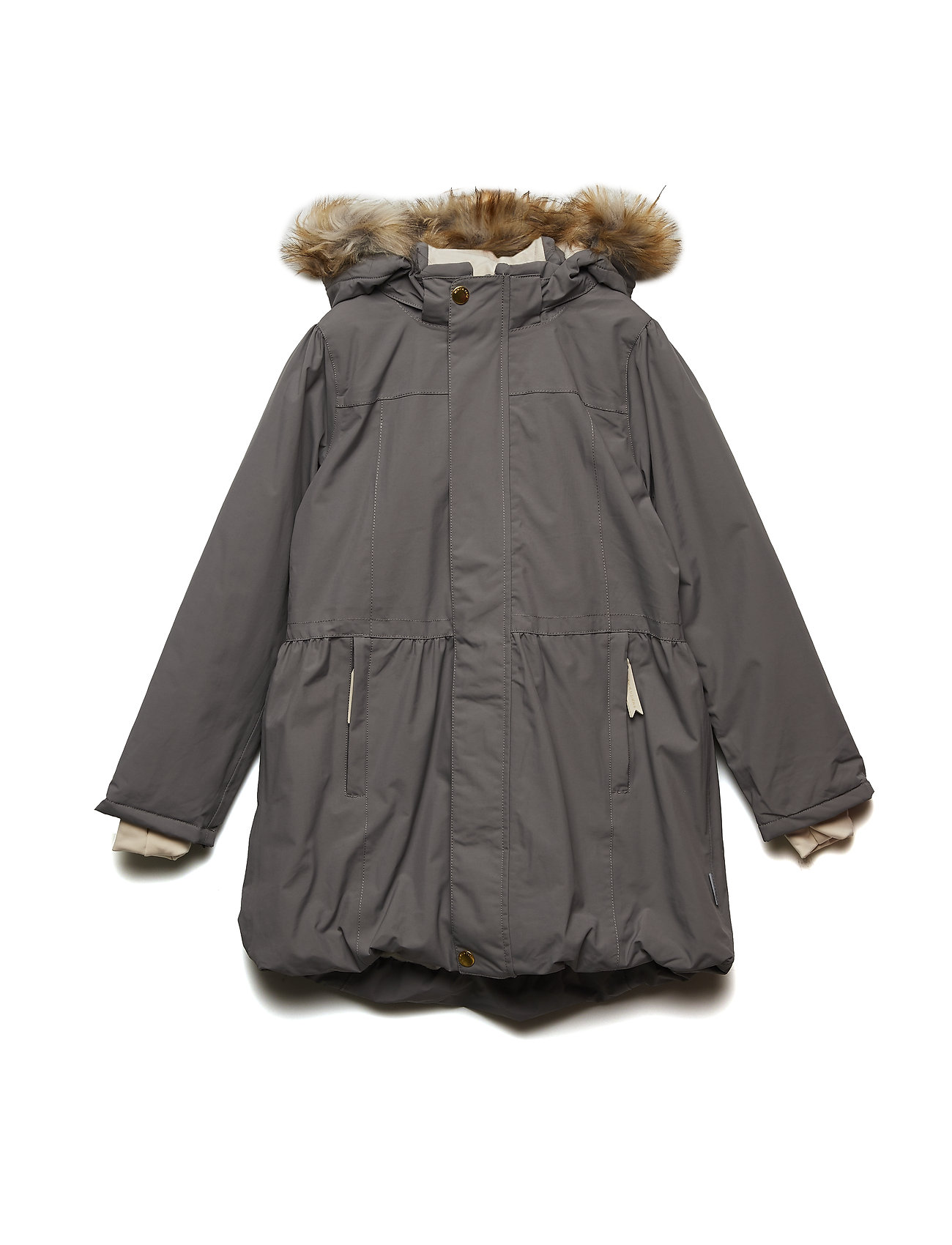 Viola Faux Fur Jacket K Gevoerd Jack Bruin Mini A Ture mini a ture kopen in de aanbieding