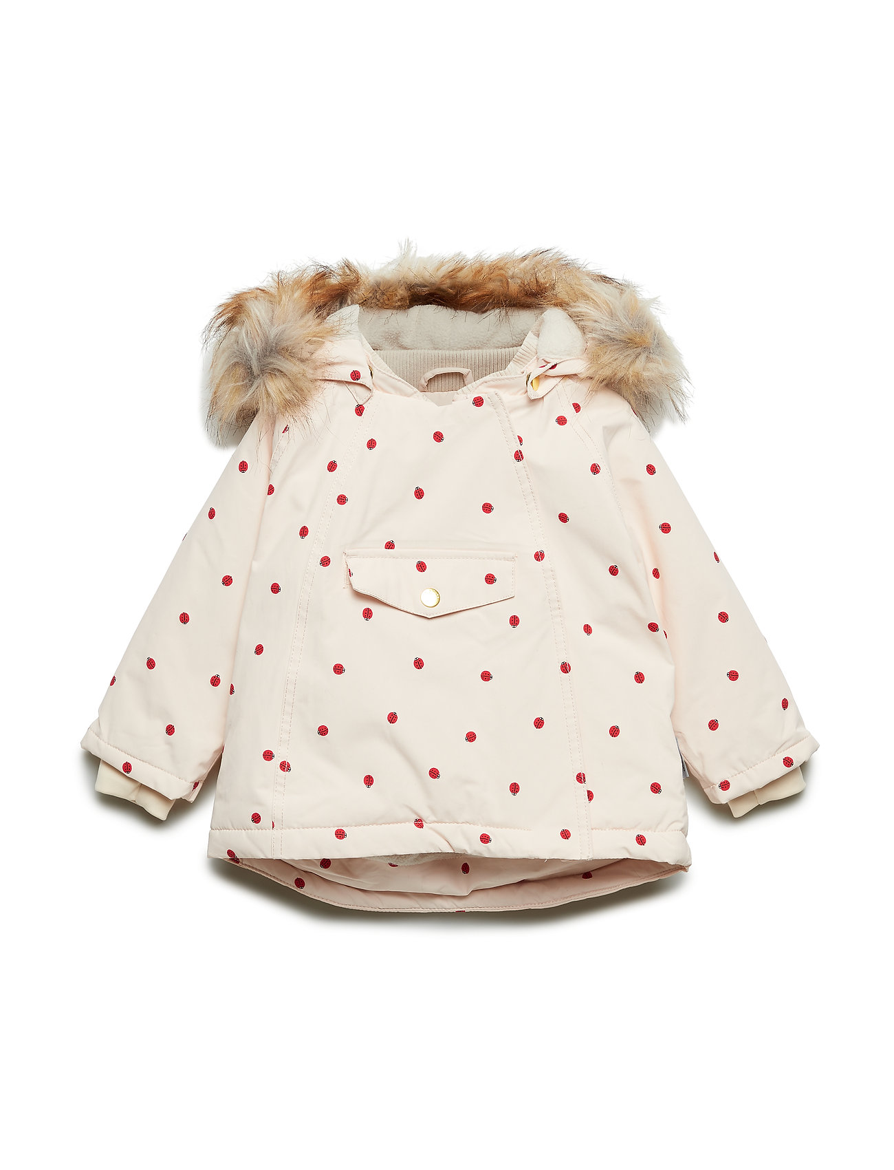 Wang Faux Fur Jacket M Gevoerd Jack Roze Mini A Ture mini a ture kopen in de aanbieding