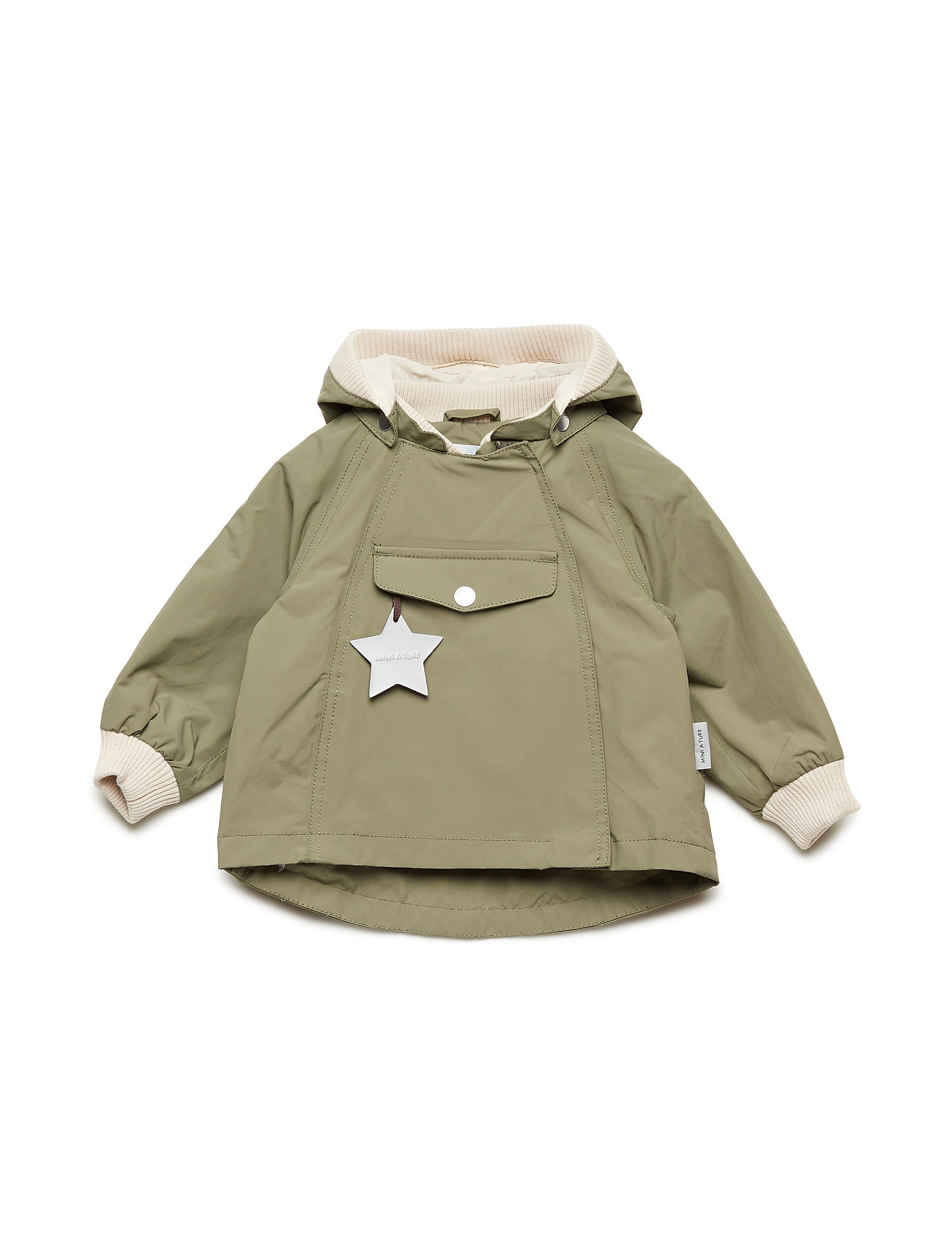 Wai Jacket M Dun Jack Shelljack Groen Mini A Ture mini a ture kopen in de aanbieding