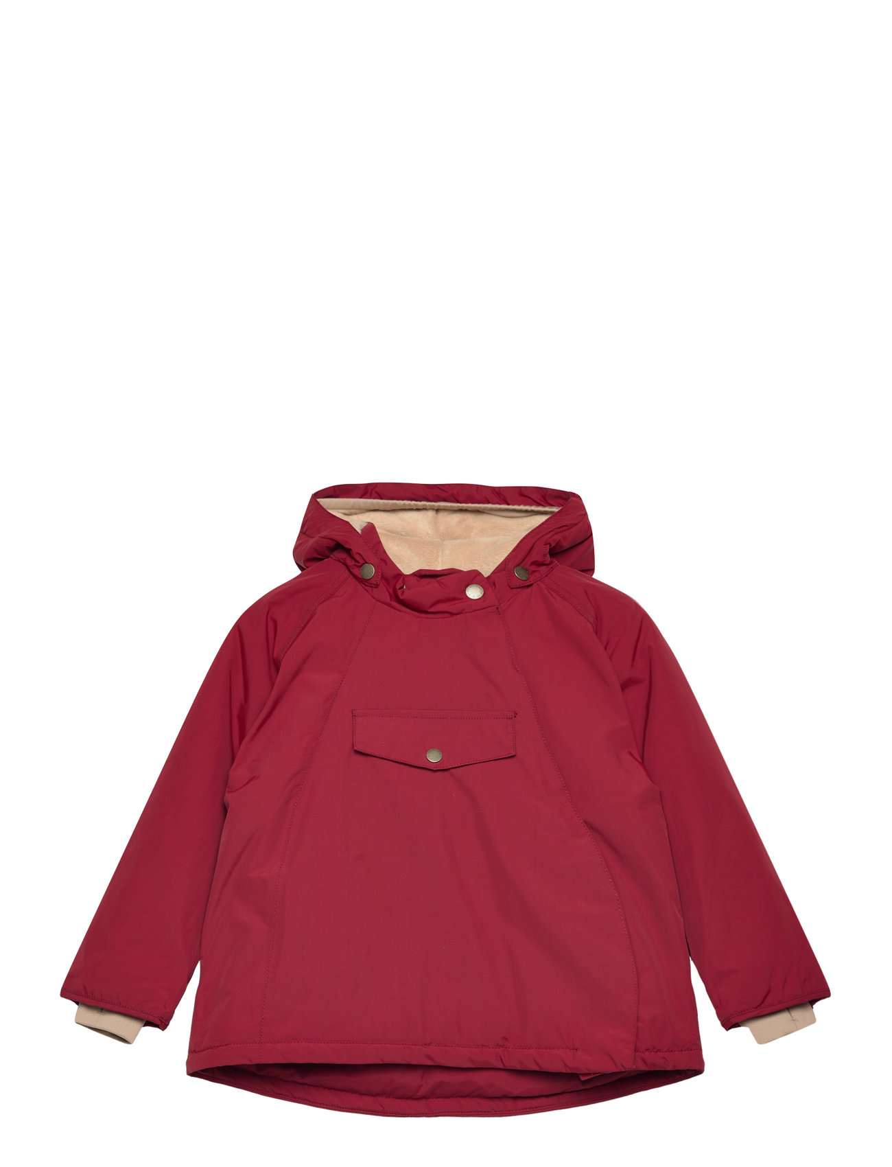 Matwang Fleece Lined Winter Jacket. Grs Red MINI A TURE