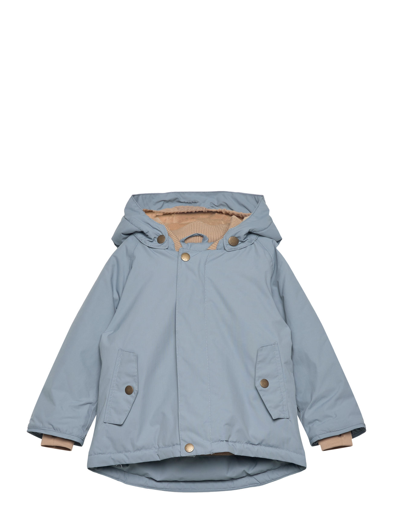 Matwally Fleece Lined Winter Jacket. Grs Blue MINI A TURE