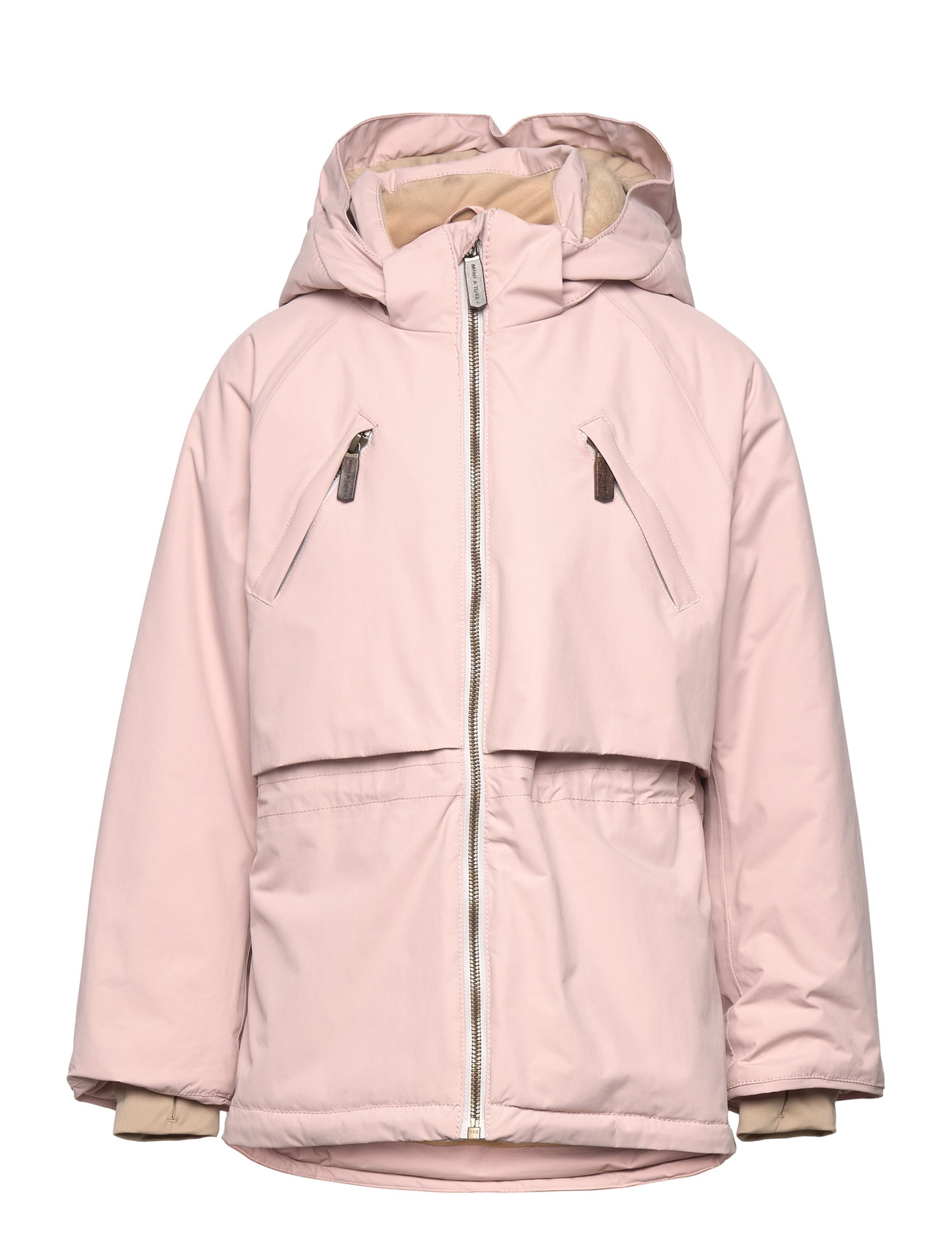 Matalgeana Fleece Lined Winter Jacket. Grs Pink MINI A TURE