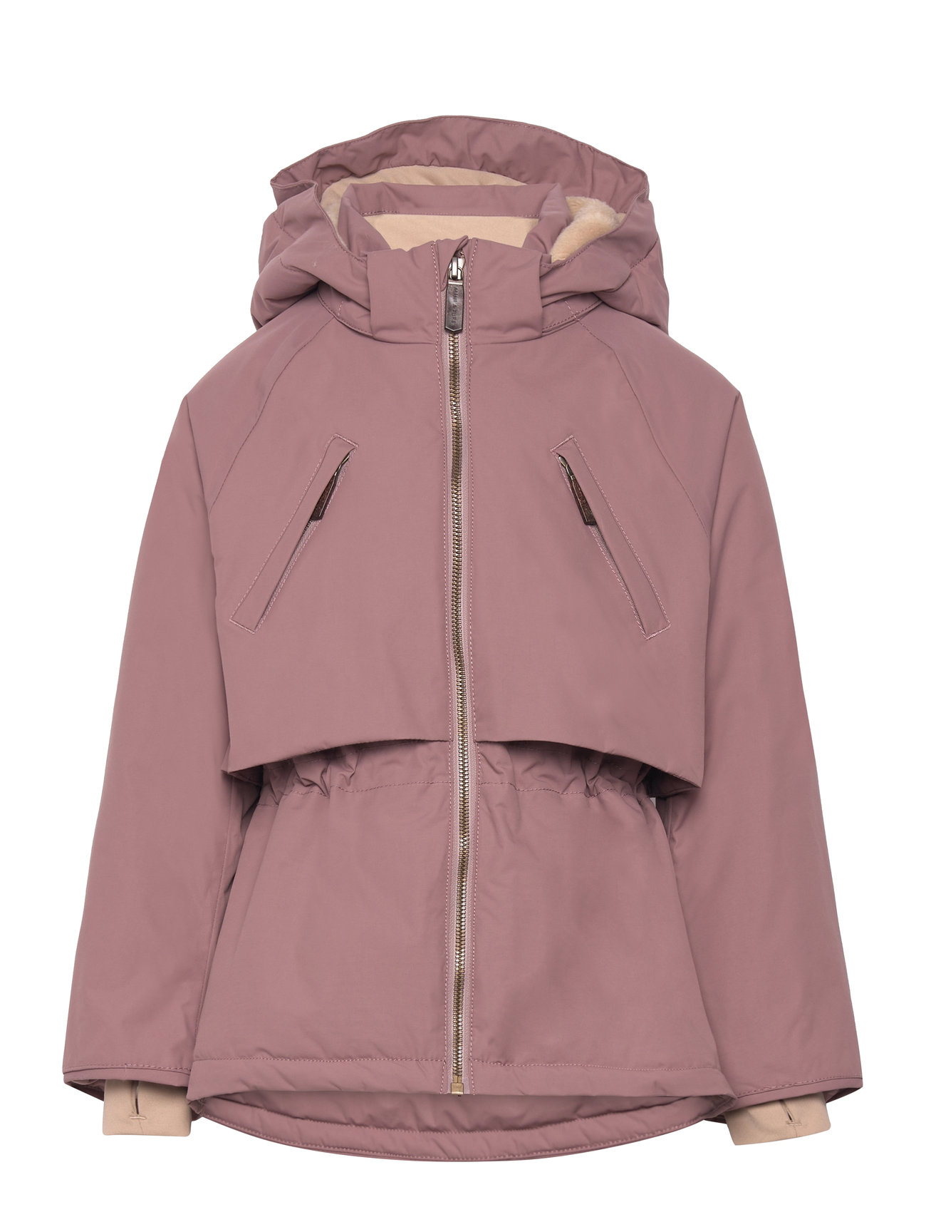 Matalgeana Fleece Lined Winter Jacket. Grs Pink MINI A TURE