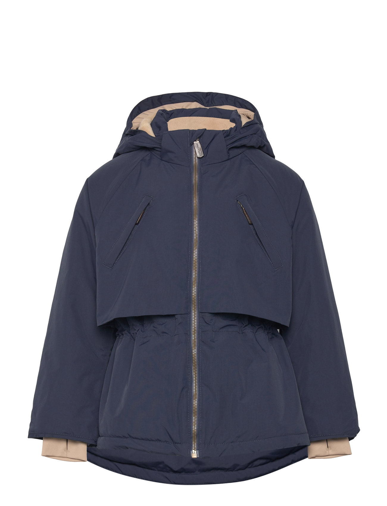 Matalgeana Fleece Lined Winter Jacket. Grs Navy MINI A TURE