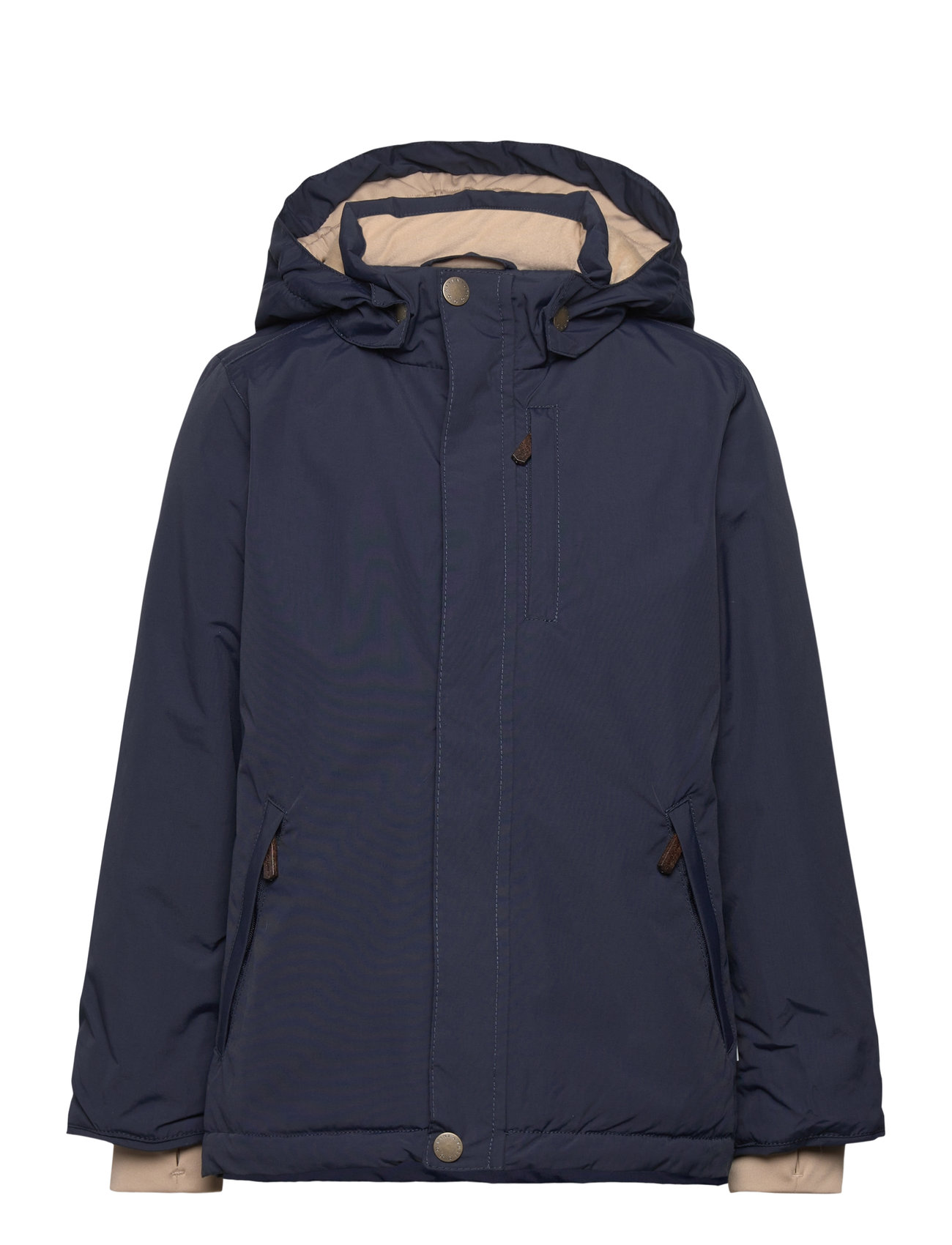 MINI A TURE Matadyanko Fleece Lined Winter Jacket. Grs Marinblå