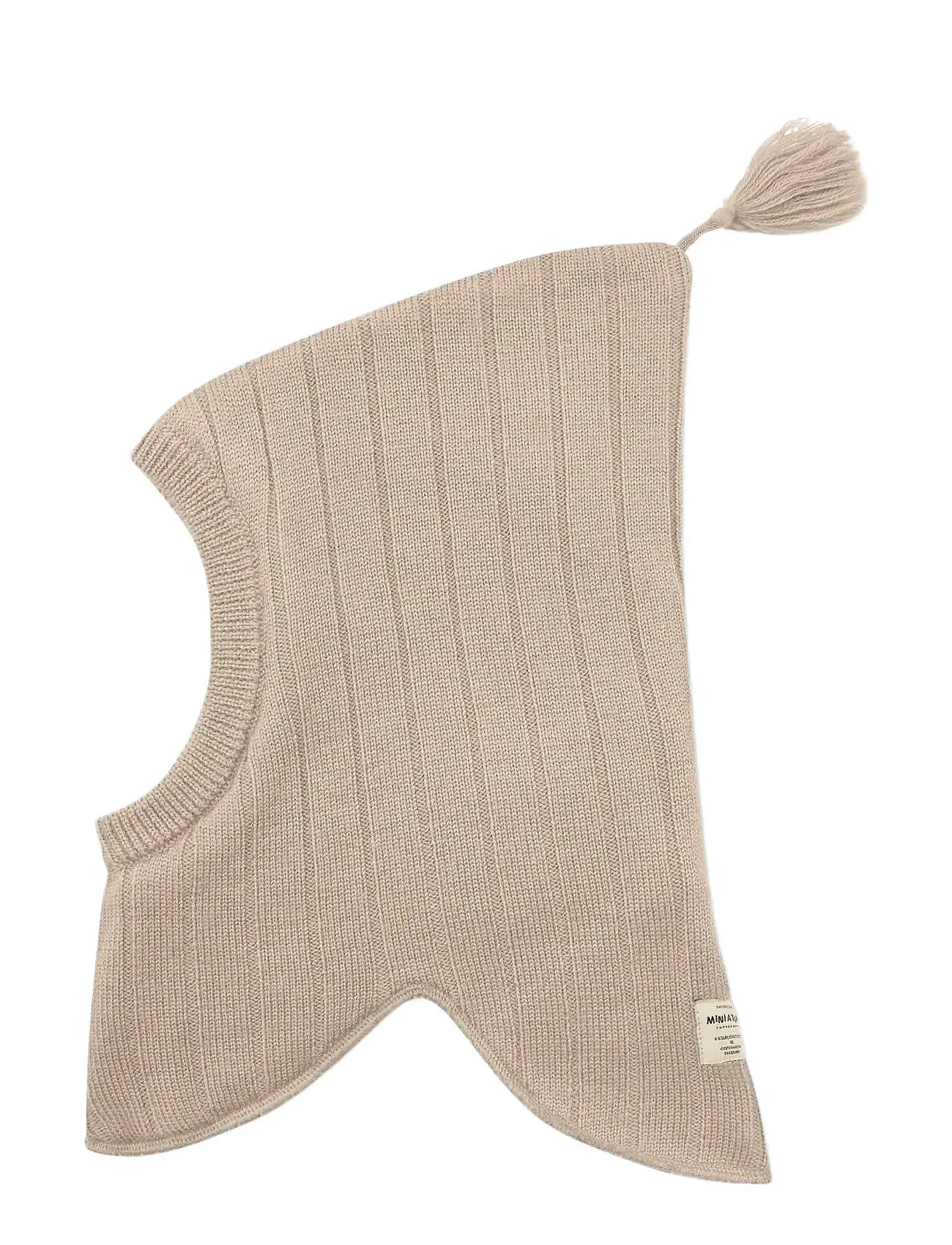 MINI A TURE Matjuel Fleece Lined Hood. Rws Beige - 12/18M - Kinder