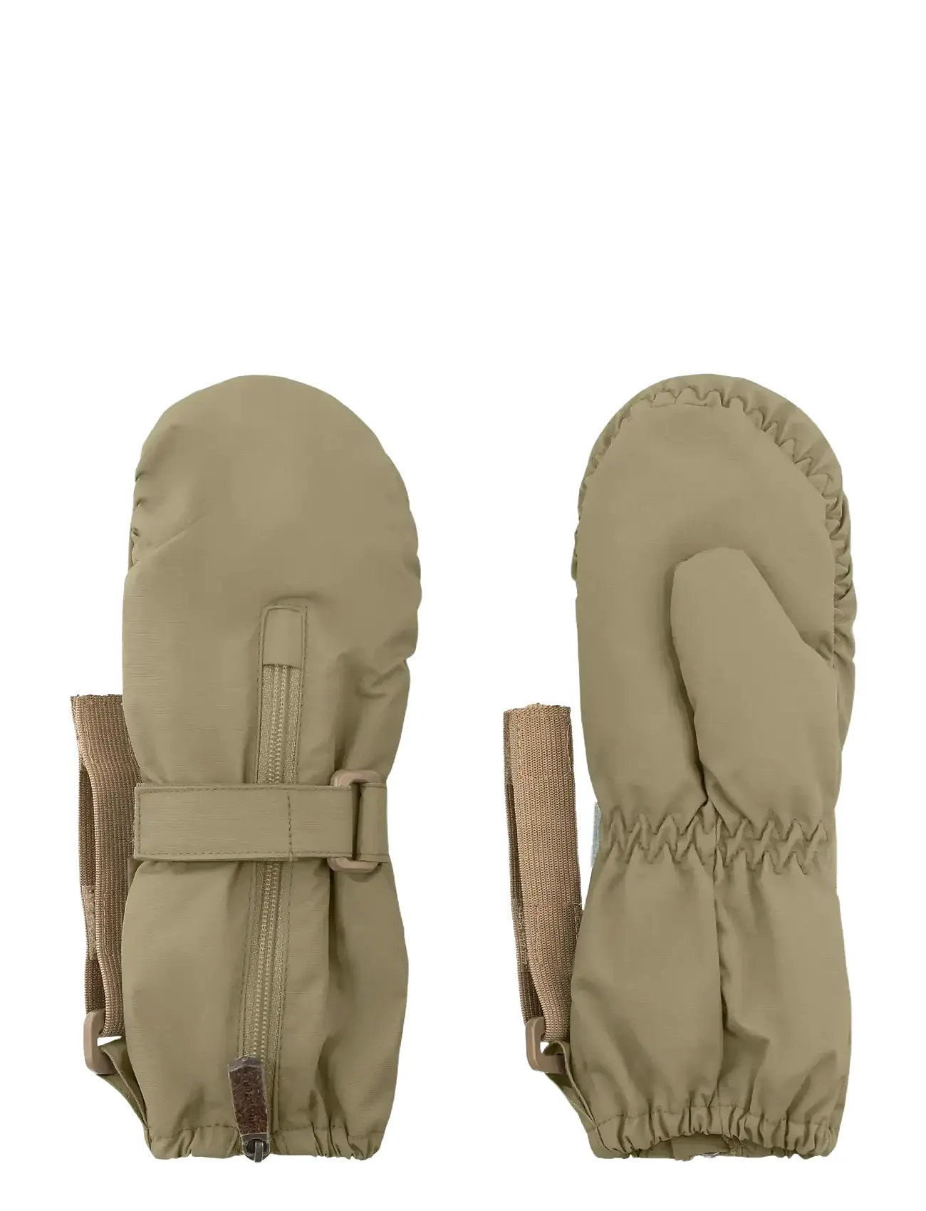 MINI A TURE Matcesar Fleece Lined Handschuhe Khaki - 6-12M - Kinder