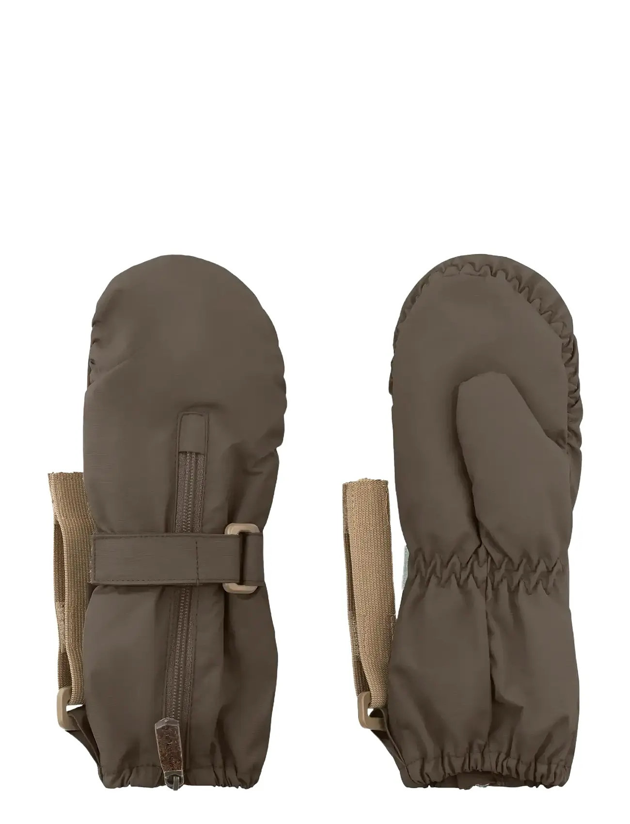 MINI A TURE Matcesar Fleece Lined Handschuhe Khaki - 0-6M - Kinder