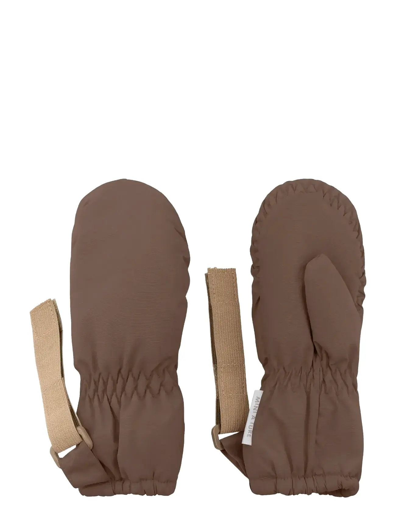 MINI A TURE Matcordt Fleece Lined Handschuhe Braun - 0-6M - Kinder