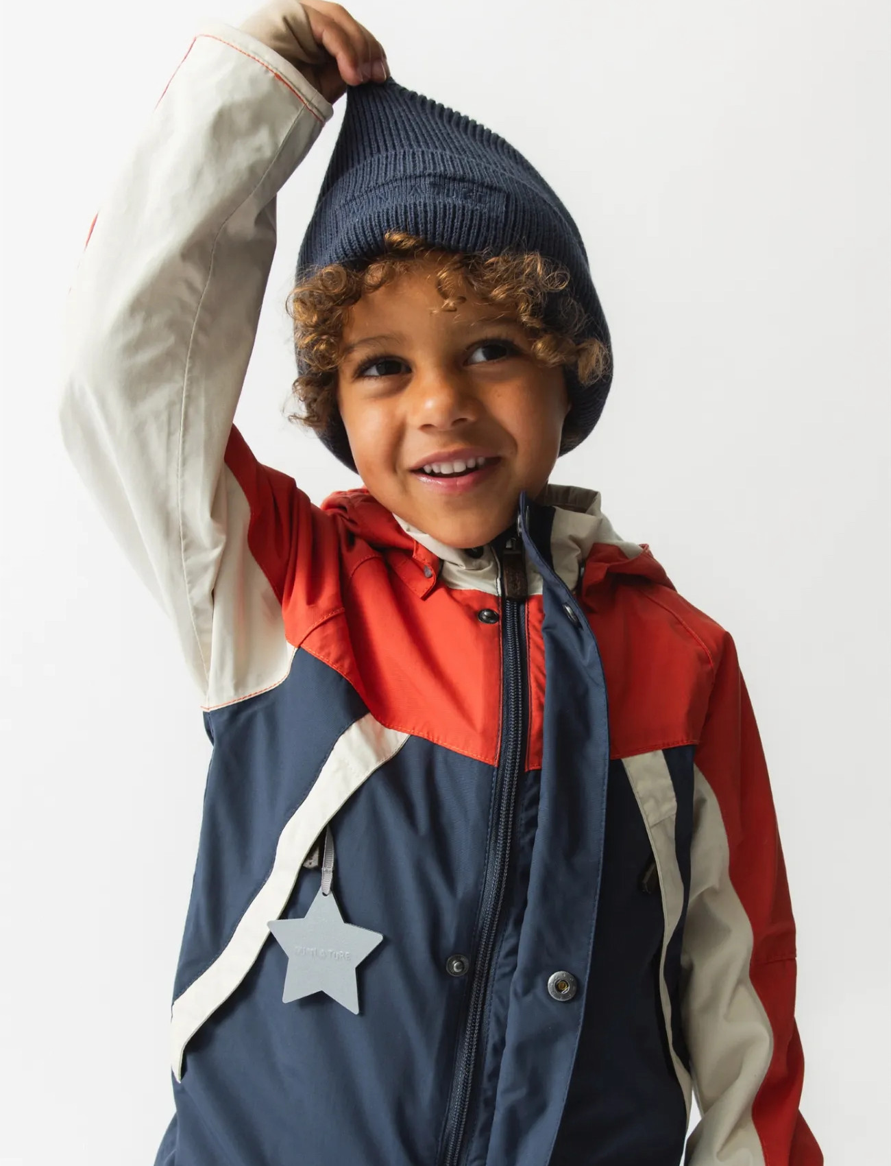 MINI A TURE Matvalon Fleece Lined Jacket. Grs, 6Y/116, Red, Jakker & Frakker > Lette Jakker, Børn