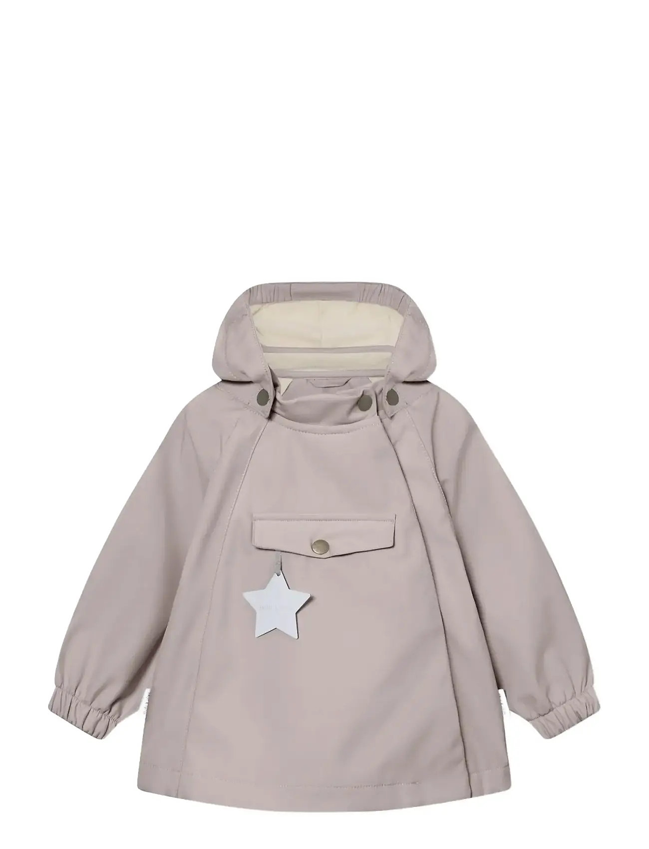 MINI A TURE Matwai Softshell Jacket. Grs, 110, Grey, Softshells > Softshell-Jakker, Børn