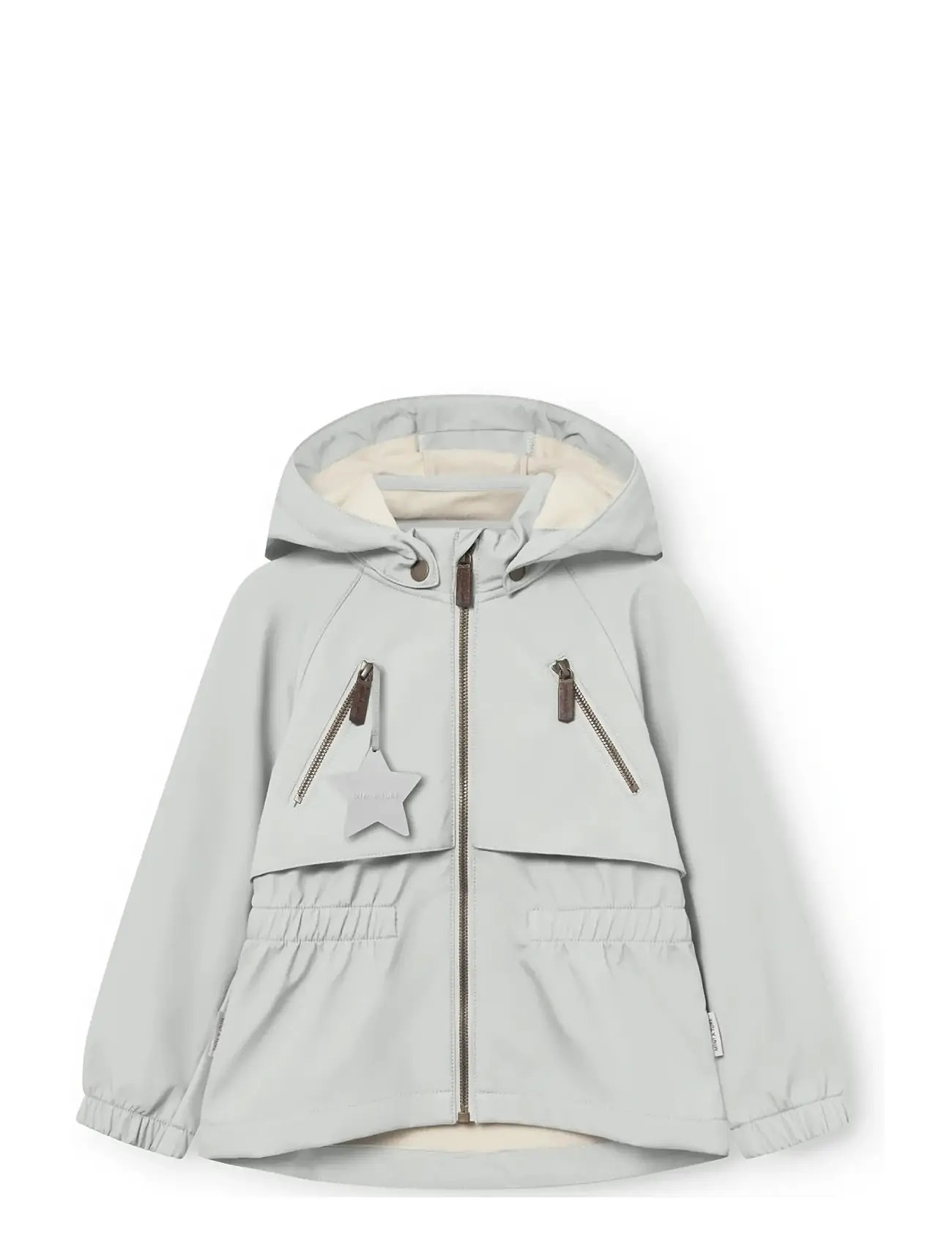 MINI A TURE Matalgea Softshell Jacket. Grs, 4Y/104, Grey, Softshells > Softshell-Jakker, Børn