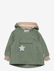 Mini A Ture - Wai Jacket Fleece, M - lichte jassen - granite green - 0