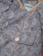 Mini A Ture - Wai Jacket Fleece, M - lichte jassen - print vapor gray - 6