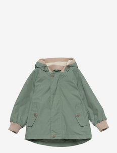 Wally Jacket Fleece, M - shell jackets - granite green