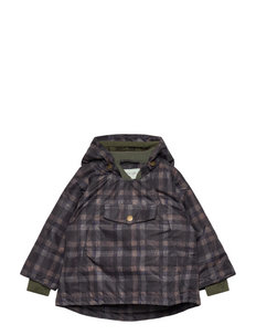 plaid bush jacket
