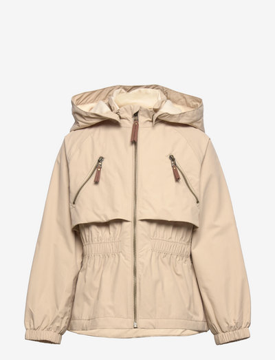 Algea Jacket Fleece, K - lichte jassen - sesame