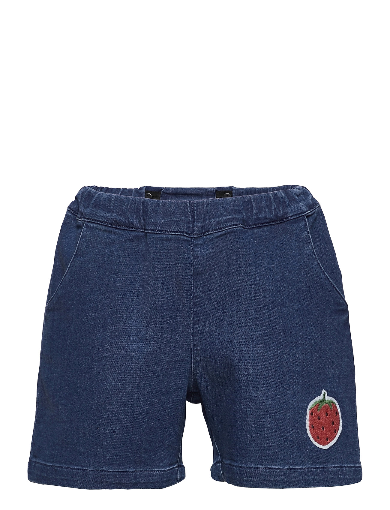 Denim Strawberry Shorts Shortsit Sininen Mini Rodini